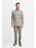 FQ1924 Langarmhemd FQSteven piqué knitted LS shirt in Beige