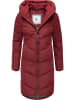 ragwear Steppmantel Natalin YOUMODO in Wine Red