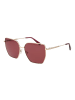 Gant Frauen Sonnenbrille Quadratisch Gold