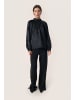 Soaked in Luxury Langarm-Bluse SLElvie Lockere Passform in Black