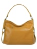 Samantha Look Handtasche echt Leder in gelb