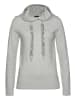 Laura Scott Strickpullover in grau melange