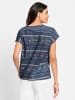 WITT WEIDEN Print-Shirt in marine-ecru-bedruckt