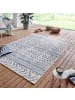Teppich Boss In- & Outdoor Wendeteppich Biri Blau Creme