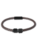 Adeliás Unisex Armband – Lederarmband aus Leder 21,5 cm in braun