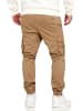 SOUL STAR Cargohose - SPROSEAU Jogger Chino Jeans Hose Stoffhose in Beige