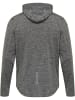 Hummel Hummel Zip Kapuzenpullover Hmlaston Yoga Herren in DARK GREY MELANGE