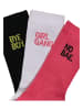 Mister Tee Mister Tee Socken in pink/wht/blk