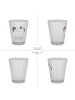 Mr. & Mrs. Panda Schnapsglas Einhorn Stolzieren ohne Spruch in Transparent