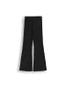 Coccodrillo Gerippte Leggings mit langem Bein in schwarz