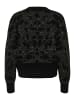 Kaffe Strickpullover KAmirjam Oversize fit in Black Deep
