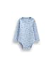 Coccodrillo Geripptes Langarm-Body in hellblau