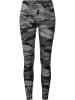 Urban Classics Leggings in Grau Flecktarn