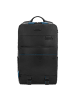 Piquadro B2 Revamp Rucksack RFID Schutz Leder 43 cm Laptopfach in nero