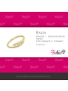 BALIA 333 Gelbgold - 8 Karat Damen Ringe 3er Zirkonia Fingerring 60 (19,1)