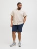 JACK & JONES PLUS Chino Shorts in Navy Blazer