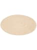 Pergamon Jute Teppich Kaya Rund in beige