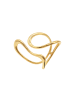 Steel_Art OneSize Ring Damen Enola goldfarben in goldfarben