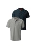 MCS Poloshirt MCHarry 2-pack in Dark Sapphire-Griffin