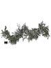 Beliani Girlande WHITEHORN in Grün/Weiß - (W) 180 x (H) 30 x (L) 30 cm