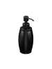 relaxdays 2 x Seifenspender in Schwarz - 350 ml
