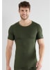 CECEBA Thermo T-Shirt Thermo Sport in grün-mittel-uni