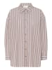 My Essential Wardrobe Langarm-Hemd KionaMW Box fit in Walnut Striped