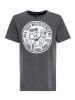 King Kerosin King Kerosin Classic T-Shirt Aciwashed in schwarz