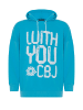 Cipo & Baxx Kapuzensweatshirt in TURQUOISE