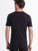 Hanro V-Shirt Natural Function in Schwarz