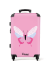 NoBoringSuitCases Suitcase, Handgepäck, Koffer, Trolley, Reisekoffer Schmetterlingsdesign
