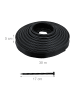 relaxdays Rasenkante in Schwarz - 30 m
