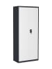 VCM  Büroschrank Stahlschrank abschließbar Malivo 4fach in Anthrazit / Weiß