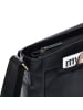 SID & VAIN Leder-Messenger Laptoptasche Leder Umhängetasche Unisex SPENCER in schwarz