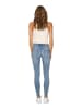 ONLY Jeans ONLBLUSH MID SK REA685 skinny in Blau