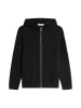 Marc O'Polo DENIM Bouclé-Strickhoodie regular in Schwarz