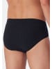 Schiesser Mini Slip / Unterhose Cotton Casual Cotton in Schwarz