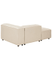 Beliani Chaiselongue ARDAL in Beige/Schwarz - (W) 119 x (H) 68 x (L) 180 cm rechtsseitig