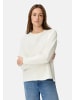 Camel Active Sweatshirt mit Raglanärmeln in Milchweiß