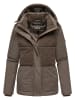 Marikoo Plüschjacke Sheeta 16 in Stone Brown