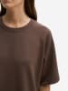 Marc O'Polo T-Shirt Modal Allure in chocolate brown