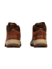 Caterpillar Threshold Rebound Trek – Hohe Sneaker aus Leder Braun