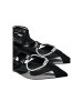 Pinko Schwarz Leder Ballerinas