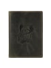 Greenburry Vintage Ausweisetui Leder 9.5 cm in wild boar
