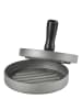 Butlers Butlers Hamburgerpresse PADDY Master in Schwarz / Silber