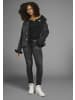 Kangaroos Langarmshirt in schwarz