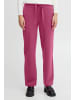 b. young BYDANTA CASUAL PANT Y - HEAVY WOVEN Regular fit in Fuchsia Red
