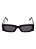 GCDS Unisex Sonnenbrillen Rechteck Schwarz