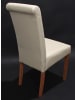 MCW 2er-Set Esszimmerstuhl Lecce II, Creme, helle Beine