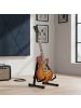 relaxdays Gitarrenständer in Schwarz - (B)29 x (H)39 x (T)31 cm